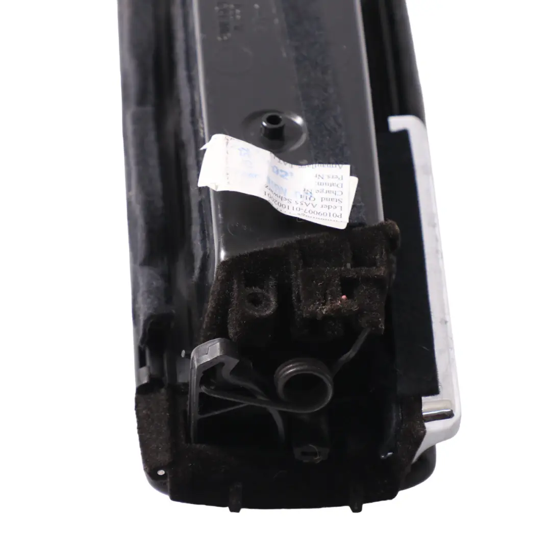 Mercedes W221 Accoudoir de carte de porte avant gauche Compartiment Cuir noir - SKU A2217201595 - Numéro de pièce A2217201595