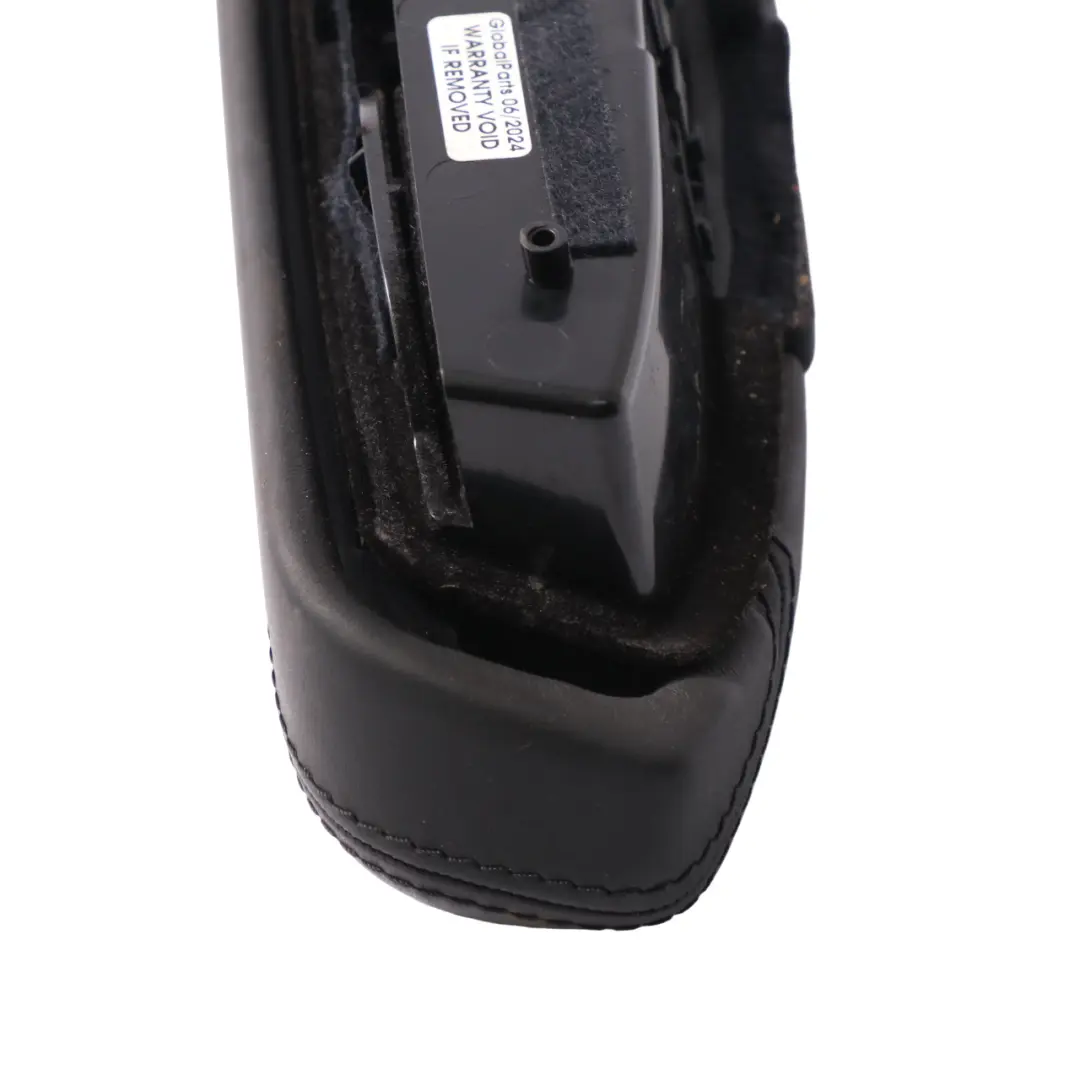 Mercedes W221 Accoudoir de carte de porte avant gauche Compartiment Cuir noir - SKU A2217201595 - Numéro de pièce A2217201595
