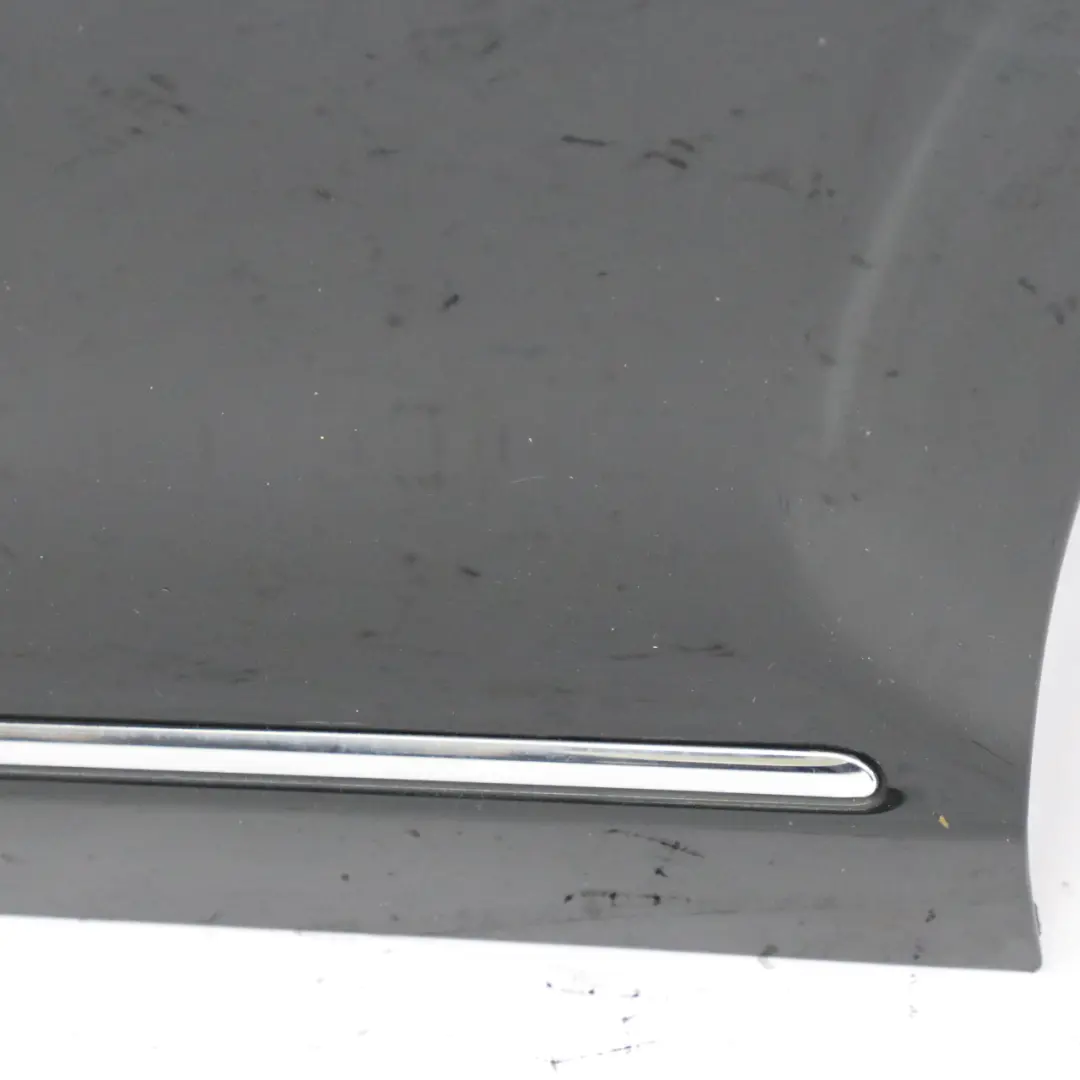 Mercedes W221 Couvre-porte arrière gauche long Couvre-porte noir peint S-Class - SKU A2217300505-BLK - Numéro de pièce A2217300505
