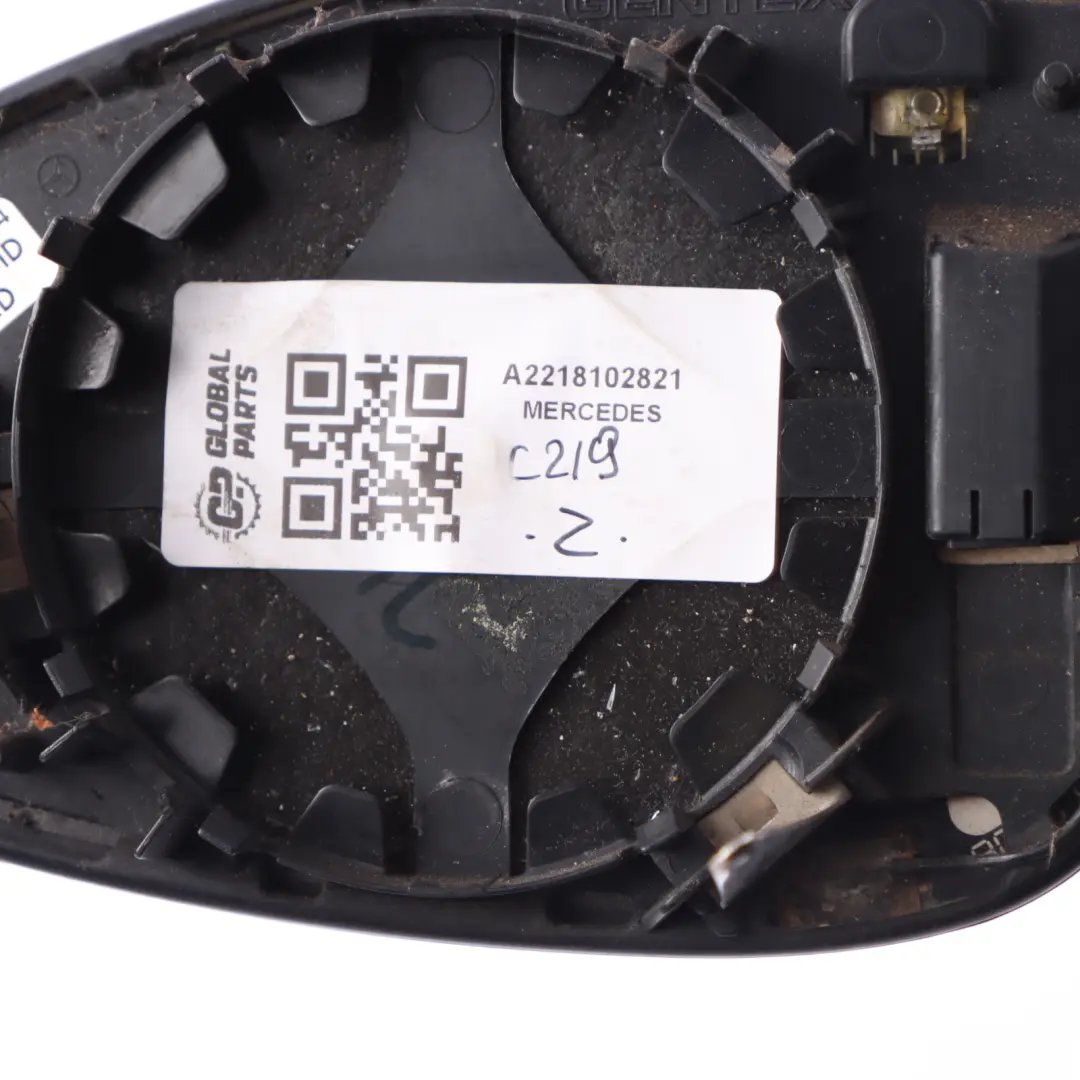  Wing Mirror Glass Mercedes C219 C216 W221 Right O/S Insert Auto Dim - SKU RHD-A2218102821 - Part number A2218102821
