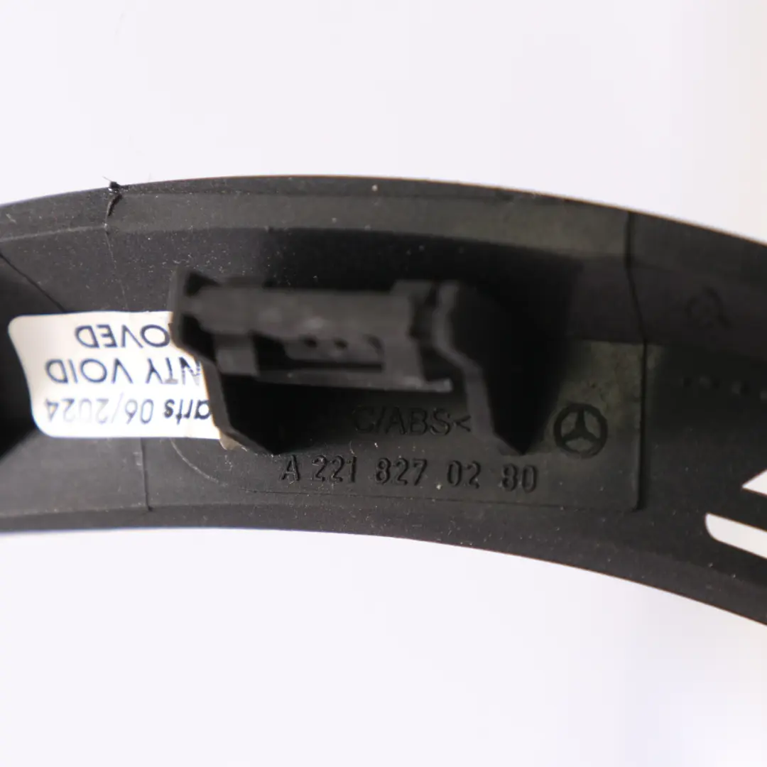 Mercedes W221 Air Vent Central Display Screen Moulding Strip - SKU A2218270280 - Part number A2218270280