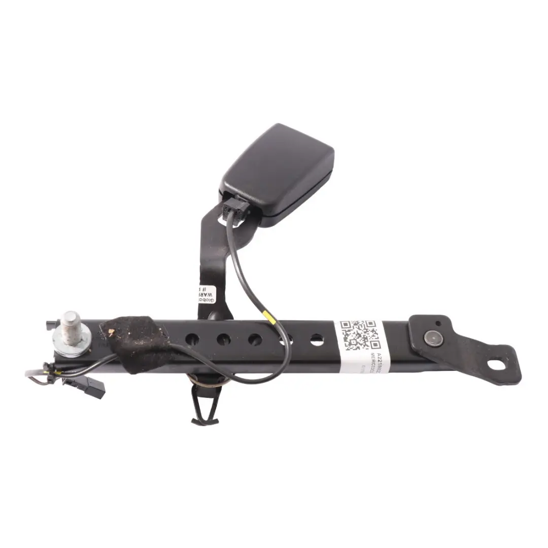 Boucle de siège Mercedes W221 Tendeur de ceinture arrière gauche pour à propos du numéro de pièce A2218602369 Boucle de siège Mercedes W221 Tendeur de ceinture arrière gauche - SKU A2218602369-1 - Numéro de pièce A2218602369