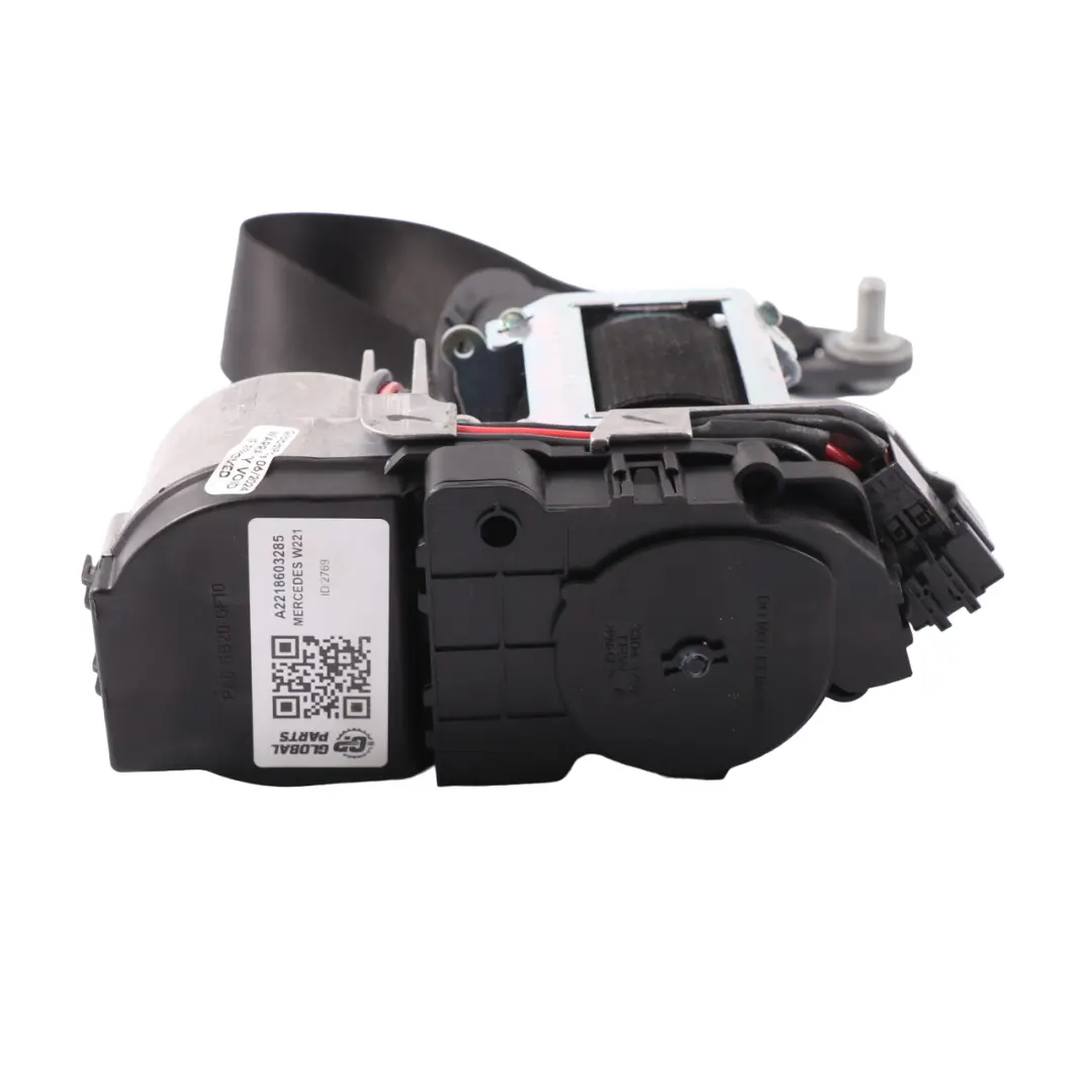 Mercedes W221 Cintura sicurezza anteriore destra Nero - SKU A2218603285 - Numero di parte A2218603285