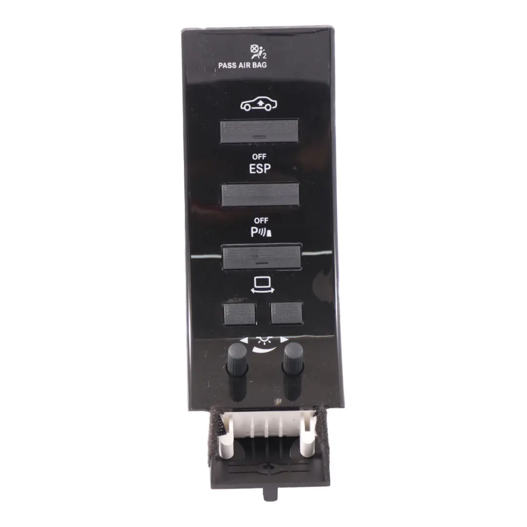 Blocco Interruttori Unità di Controllo Parktronic ESP per Mercedes W221 con numero di parte A2218701758 Mercedes W221 Blocco Interruttori Unità di Controllo Parktronic ESP - SKU A2218701758 - Numero di parte A2218701758