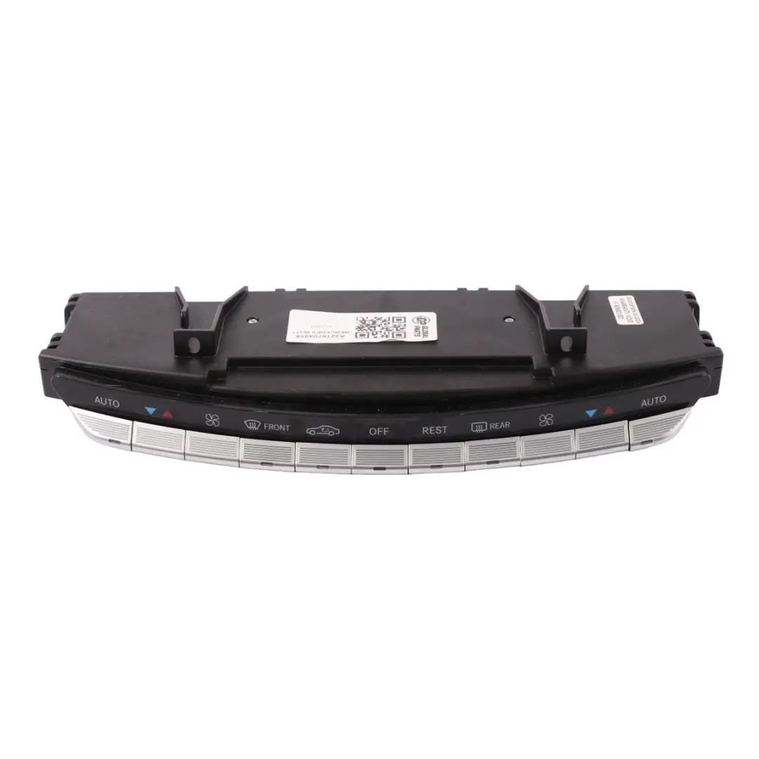 Mercedes W221 Air Conditioning A/C Dashboard Heating Control Panel - SKU A2218704958 - Part number A2218704958