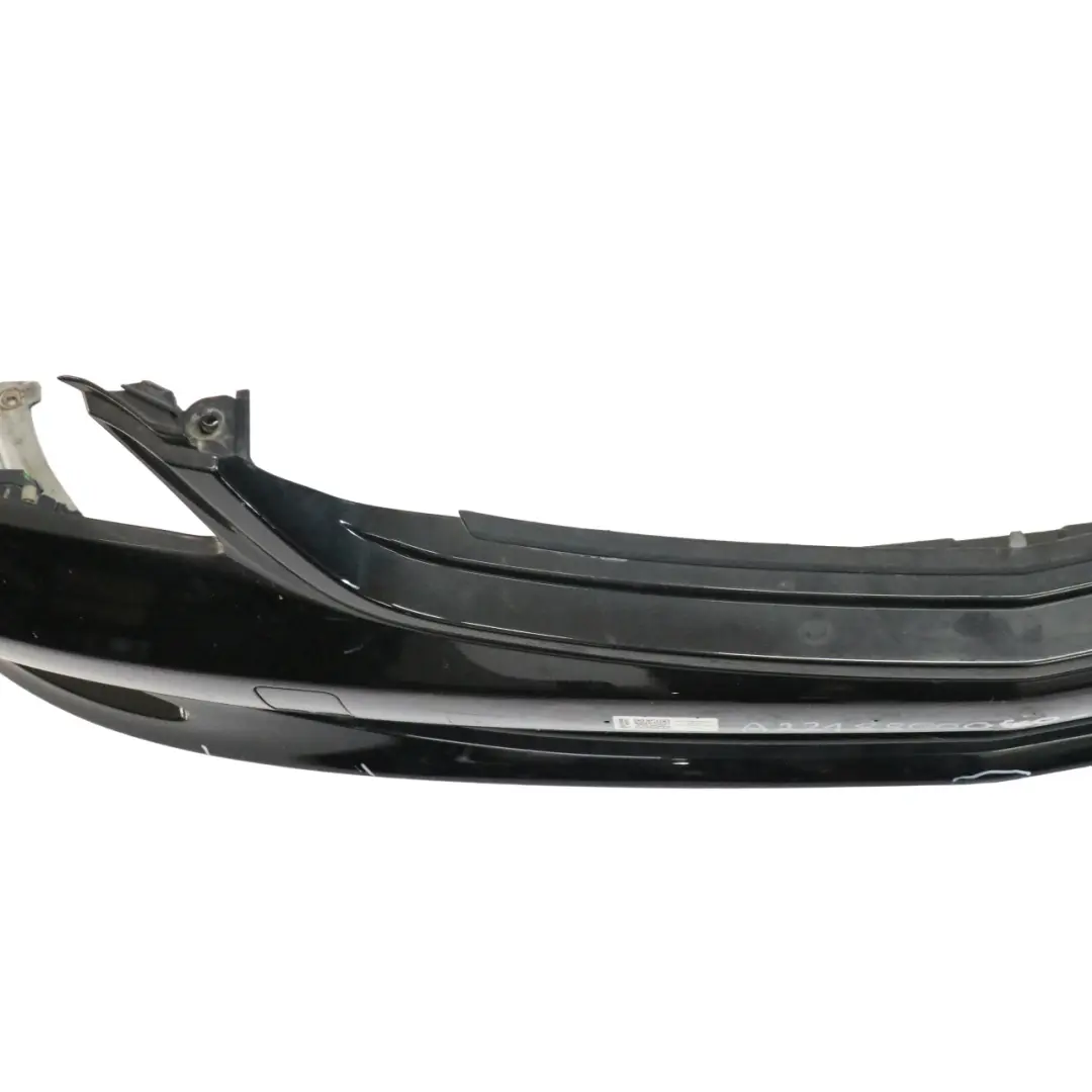 Front Bumper Trim Panel Covering Black Painted Trim Panel to Mercedes W221 with Part number A2218800040 Mercedes W221 Front Bumper Trim Panel Covering Black Painted Trim Panel - SKU A2218800040-BLK - Part number A2218800040