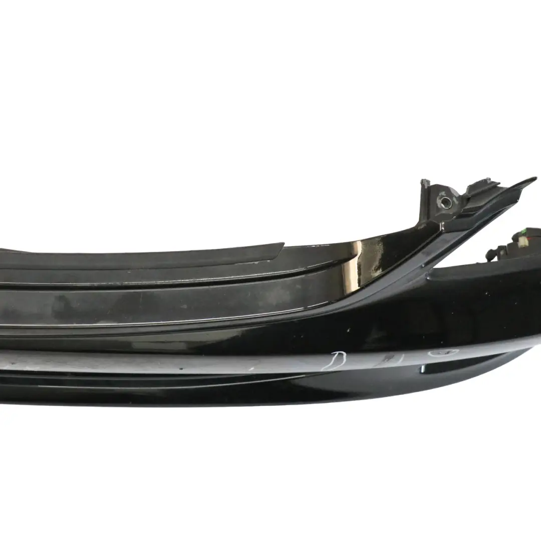 Front Bumper Trim Panel Covering Black Painted Trim Panel to Mercedes W221 with Part number A2218800040 Mercedes W221 Front Bumper Trim Panel Covering Black Painted Trim Panel - SKU A2218800040-BLK - Part number A2218800040