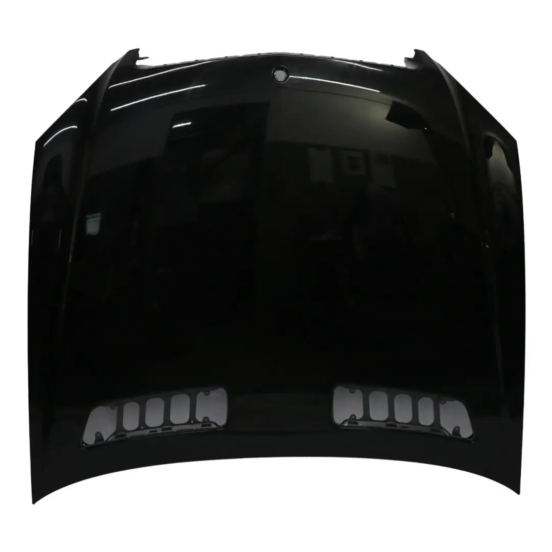 Hood Bonnet Trim Panel S-Class to Mercedes W221 with Part number A2218800157 Mercedes W221 Hood Bonnet Trim Panel S-Class - SKU A2218800157-BLK - Part number A2218800157