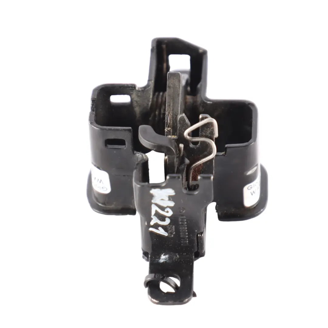 Blocco del cappuccio del cofano destro lato guida per Mercedes W221 con numero di parte A2218800160 Mercedes W221 Blocco del cappuccio del cofano destro lato guida - SKU A2218800160 - Numero di parte A2218800160
