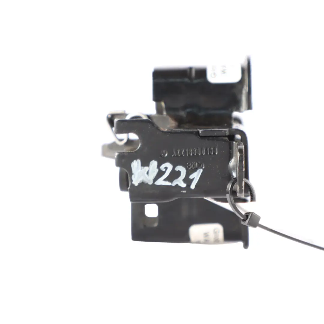 Mercedes W221 Blocco del cappuccio del cofano destro lato guida - SKU A2218800160 - Numero di parte A2218800160