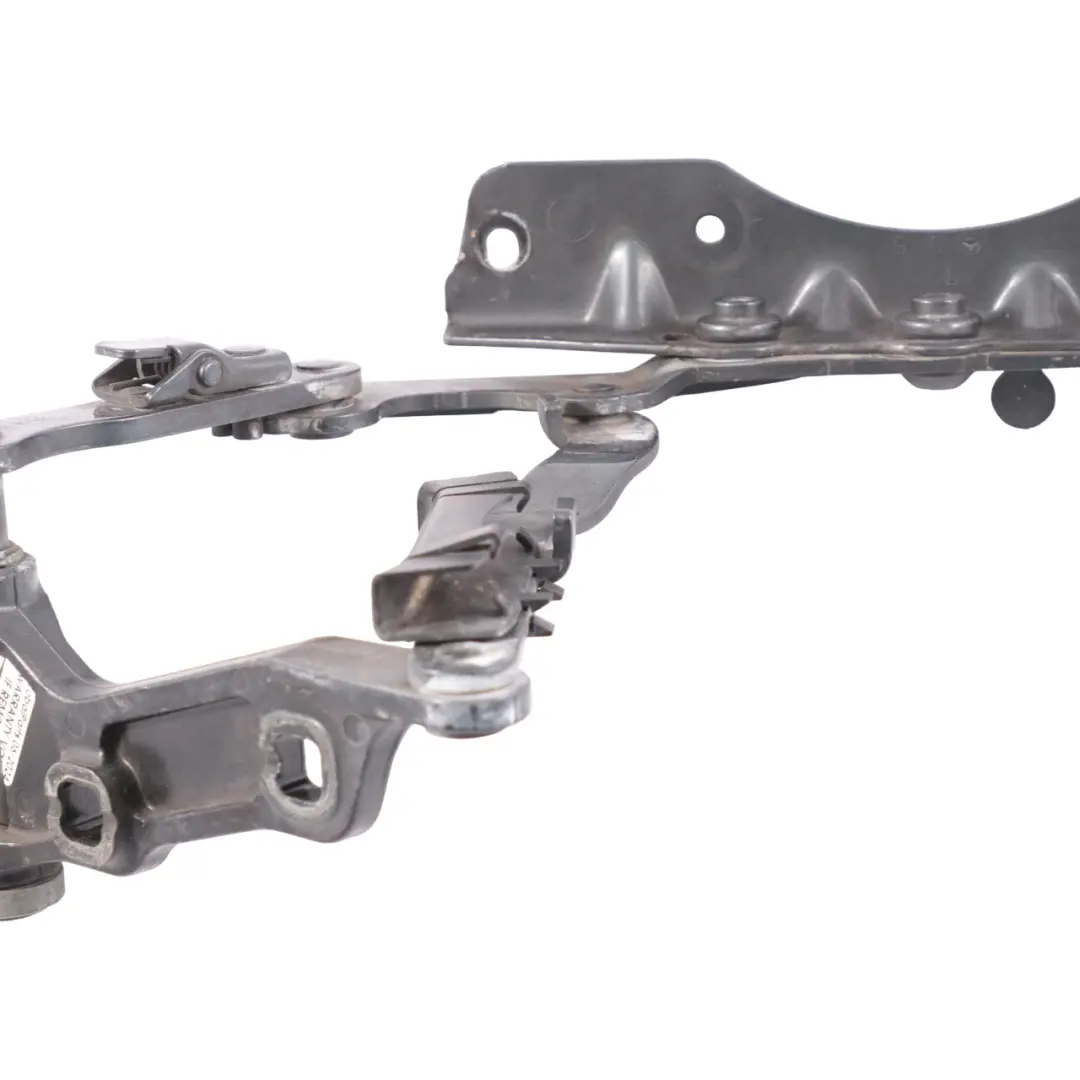 Mercedes W221 Capó Bisagra izquierda Gris Flint Metalizado - 368 - SKU A2218800328-FLG - Número de pieza A2218800328