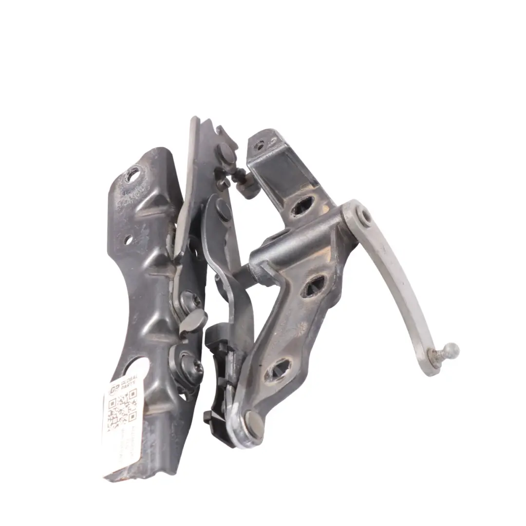 Mercedes W221 Capó Bisagra izquierda Gris Flint Metalizado - 368 - SKU A2218800328-FLG - Número de pieza A2218800328