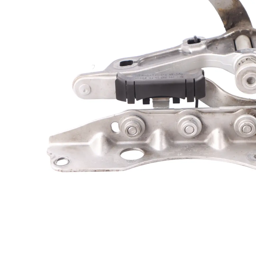 Mercedes W221 Motorhaube Scharnier Links Iridium Silber Metallic - 775 - SKU A2218800328-IRS - Teilenummer A2218800328