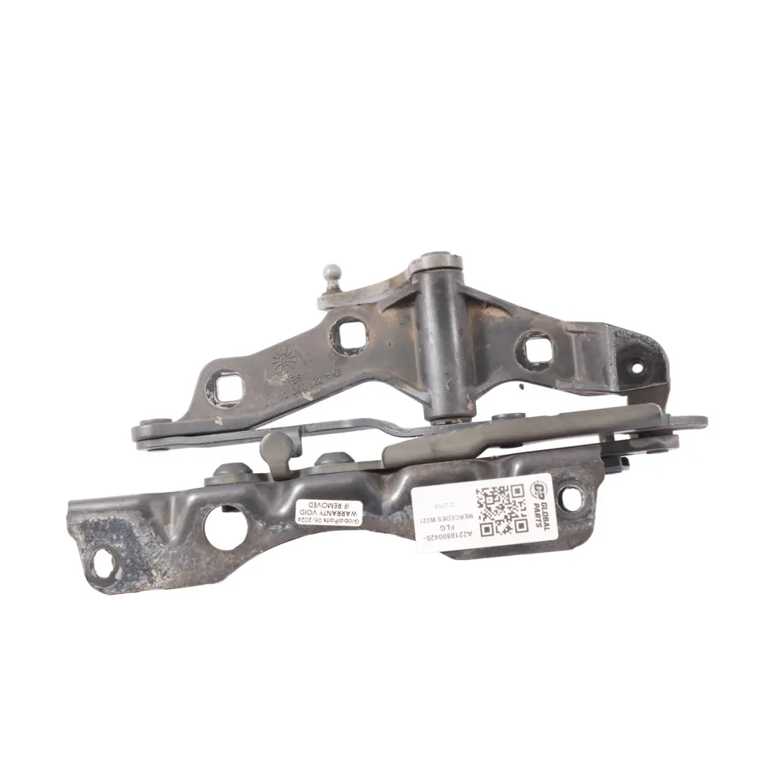 Mercedes W221 Cofano Cerniera destra del cofano Flint Grey Metallic - 368 - SKU A2218800428-FLG - Numero di parte A2218800428
