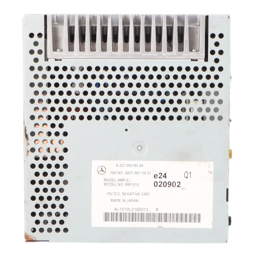 Sound Audio Amplifier Control Unit Module to Mercedes W221 with Part number A2219008004 Mercedes W221 Sound Audio Amplifier Control Unit Module - SKU A2219008004 - Part number A2219008004