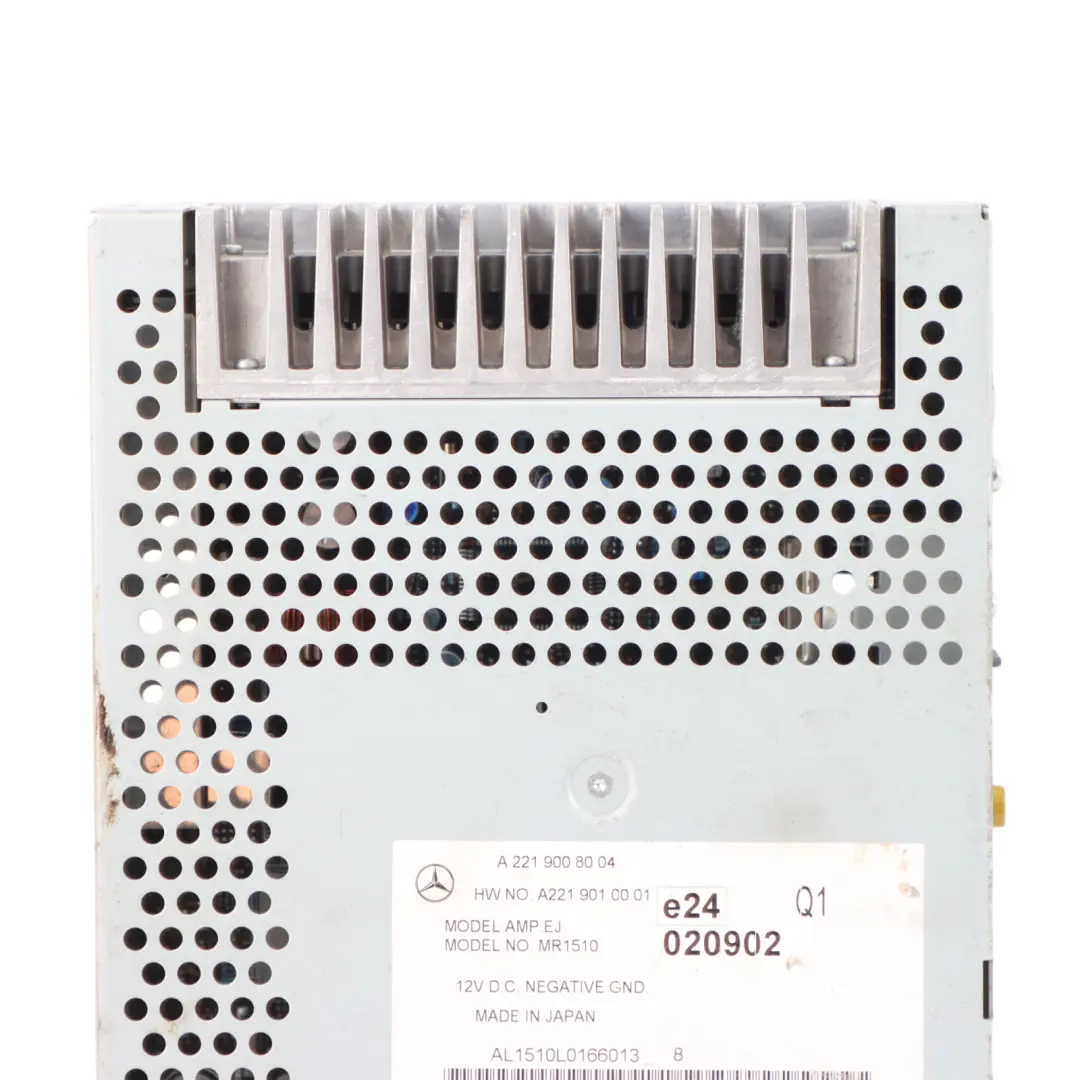 Sound Audio Amplifier Control Unit Module to Mercedes W221 with Part number A2219008004 Mercedes W221 Sound Audio Amplifier Control Unit Module - SKU A2219008004 - Part number A2219008004