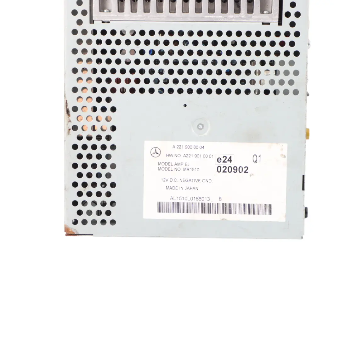 Sound Audio Amplifier Control Unit Module to Mercedes W221 with Part number A2219008004 Mercedes W221 Sound Audio Amplifier Control Unit Module - SKU A2219008004 - Part number A2219008004