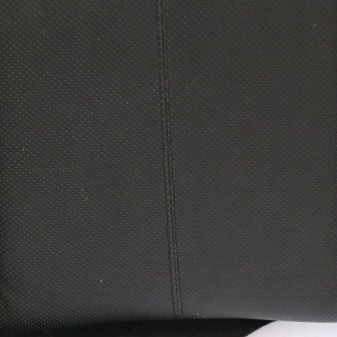 Mercedes W221 Rear Seat Backrest Left N/S Cover Panel Nappa Leather Black - SKU A2219201347 - Part number A2219201347