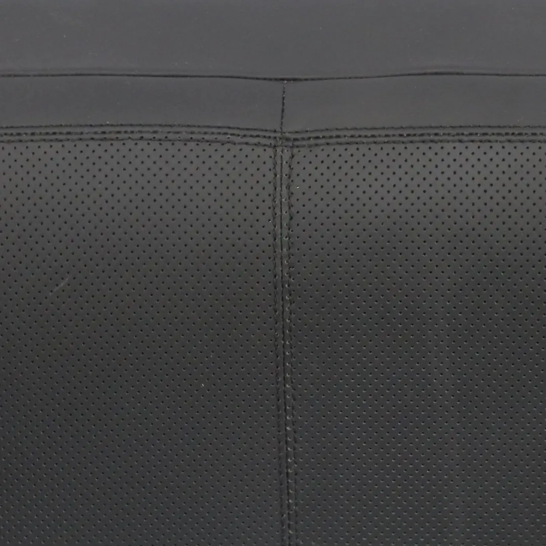 Mercedes W221 Dossier de siège arrière gauche Panneau recouvrement nappa noir - SKU A2219201347 - Numéro de pièce A2219201347