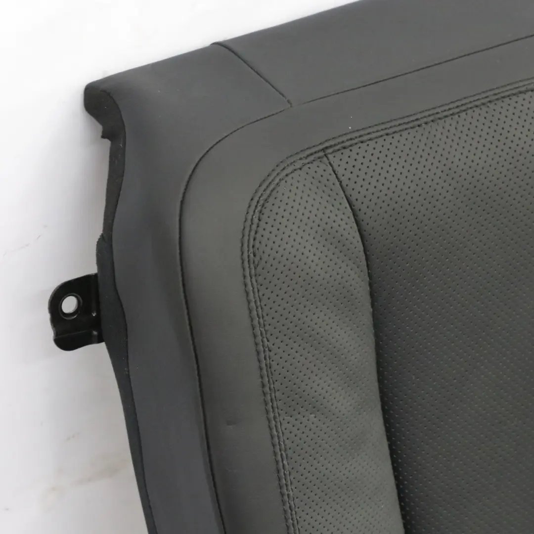 Mercedes W221 Rear Seat Backrest Right O/S Cover Panel Nappa Leather Black - SKU A2219201447 - Part number A2219201447