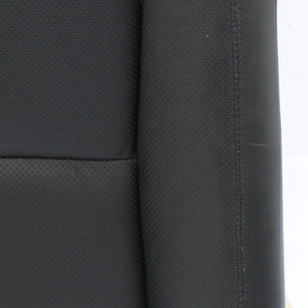 Respaldo asiento trasero derecho Cubierta panel cuero Nappa Negro para Mercedes W221 con número de pieza A2219201447 Mercedes W221 Respaldo asiento trasero derecho Cubierta panel cuero Nappa Negro - SKU A2219201447 - Número de pieza A2219201447