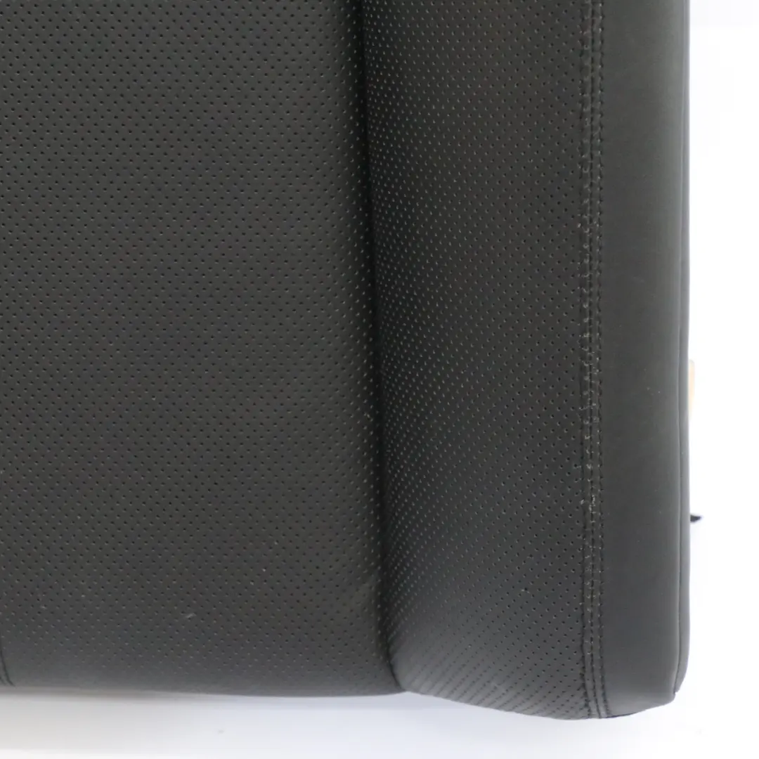 Mercedes W221 Dossier siège arrière droit Panneau recouvrement Cuir Nappa Noir - SKU A2219201447 - Numéro de pièce A2219201447