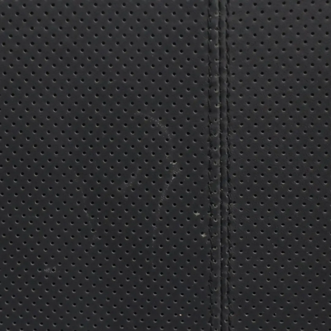 Mercedes W221 Rear Seat Backrest Right O/S Cover Panel Nappa Leather Black - SKU A2219201447 - Part number A2219201447