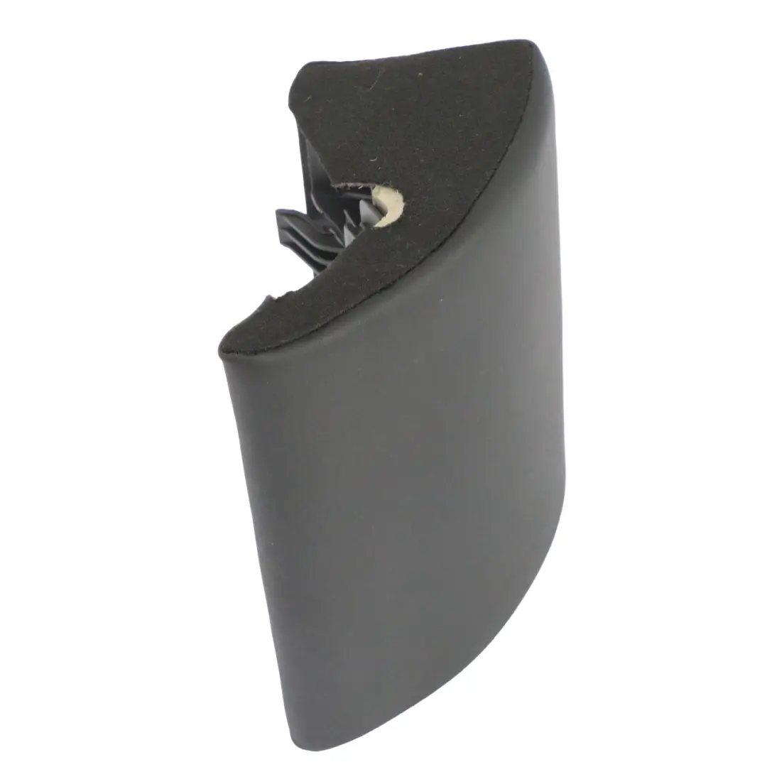 Mercedes W221 Rear Seat Centre Headrest Black Leather - SKU A2219201630 - Part number A2219201630