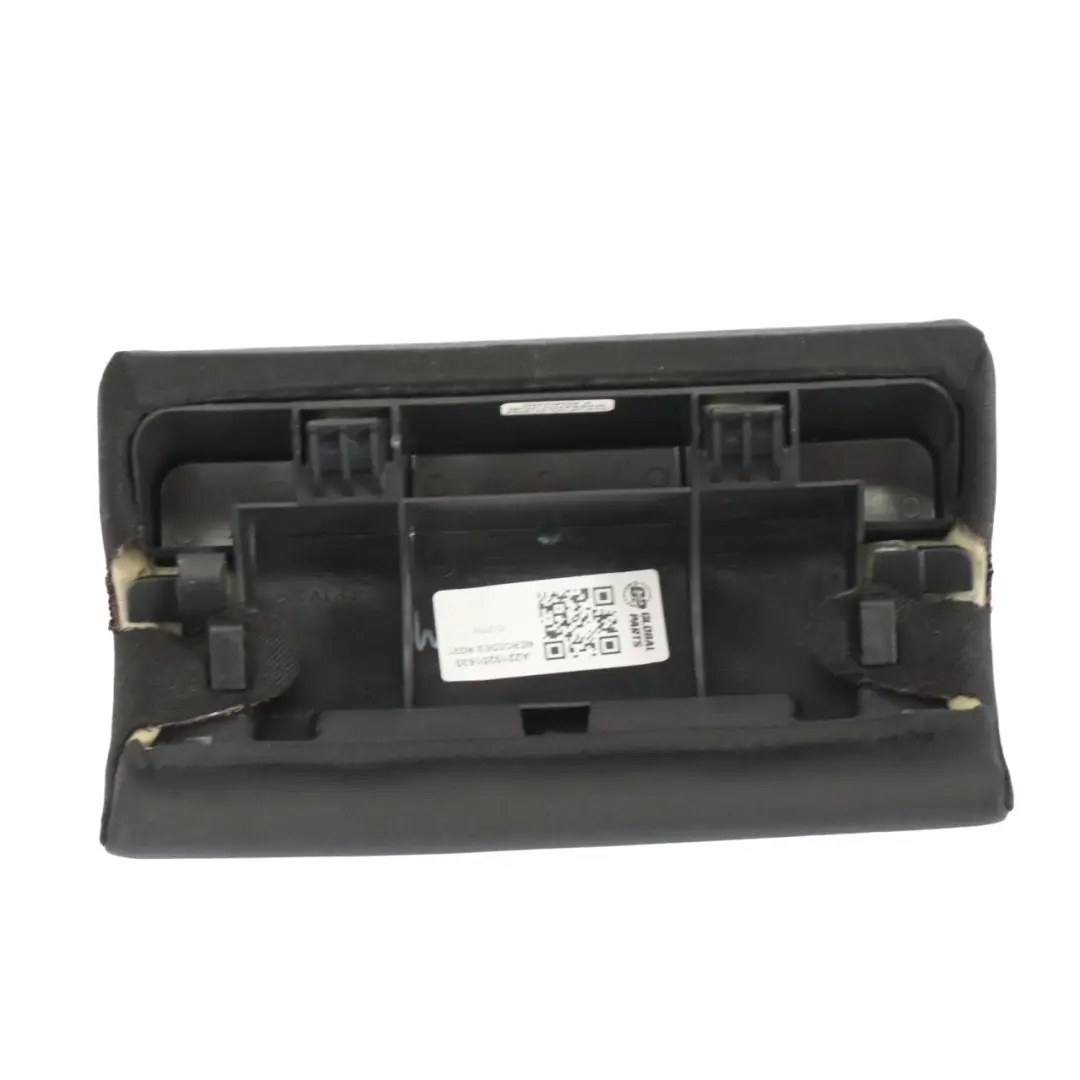 Mercedes W221 Rear Seat Centre Headrest Black Leather - SKU A2219201630 - Part number A2219201630
