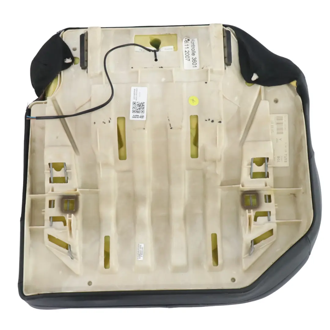Mercedes W221 Rück Sitz Kissen Abdeckung Rechts Leder Nappa Schwarz - SKU A2219202646 - Teilenummer A2219202646