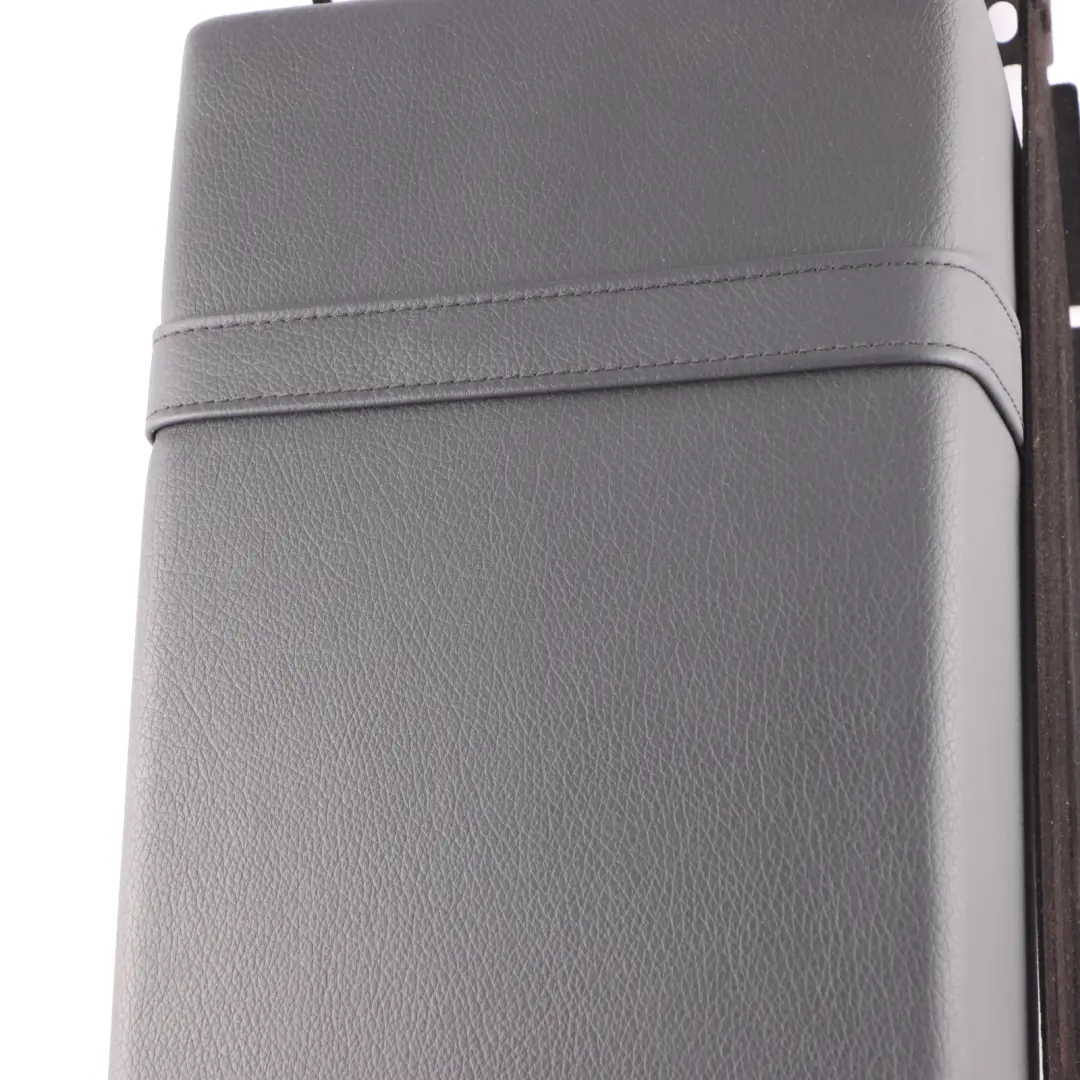 Mercedes W211 Rear Armrest Backrest Rear Seat Arm Rest Black Leather - SKU A2219700130 - Part number A2219700130