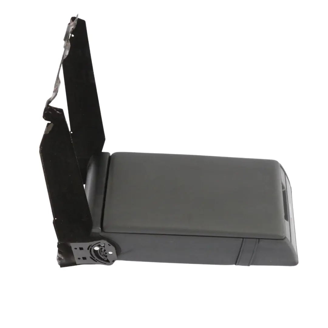 Mercedes W221 Rear Seat Centre Armrest Cup Holder Black Leather - SKU A2219700230 - Part number A2219700230