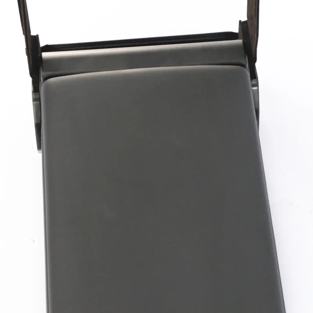 Mercedes W221 Rear Seat Centre Armrest Cup Holder Black Leather - SKU A2219700230 - Part number A2219700230