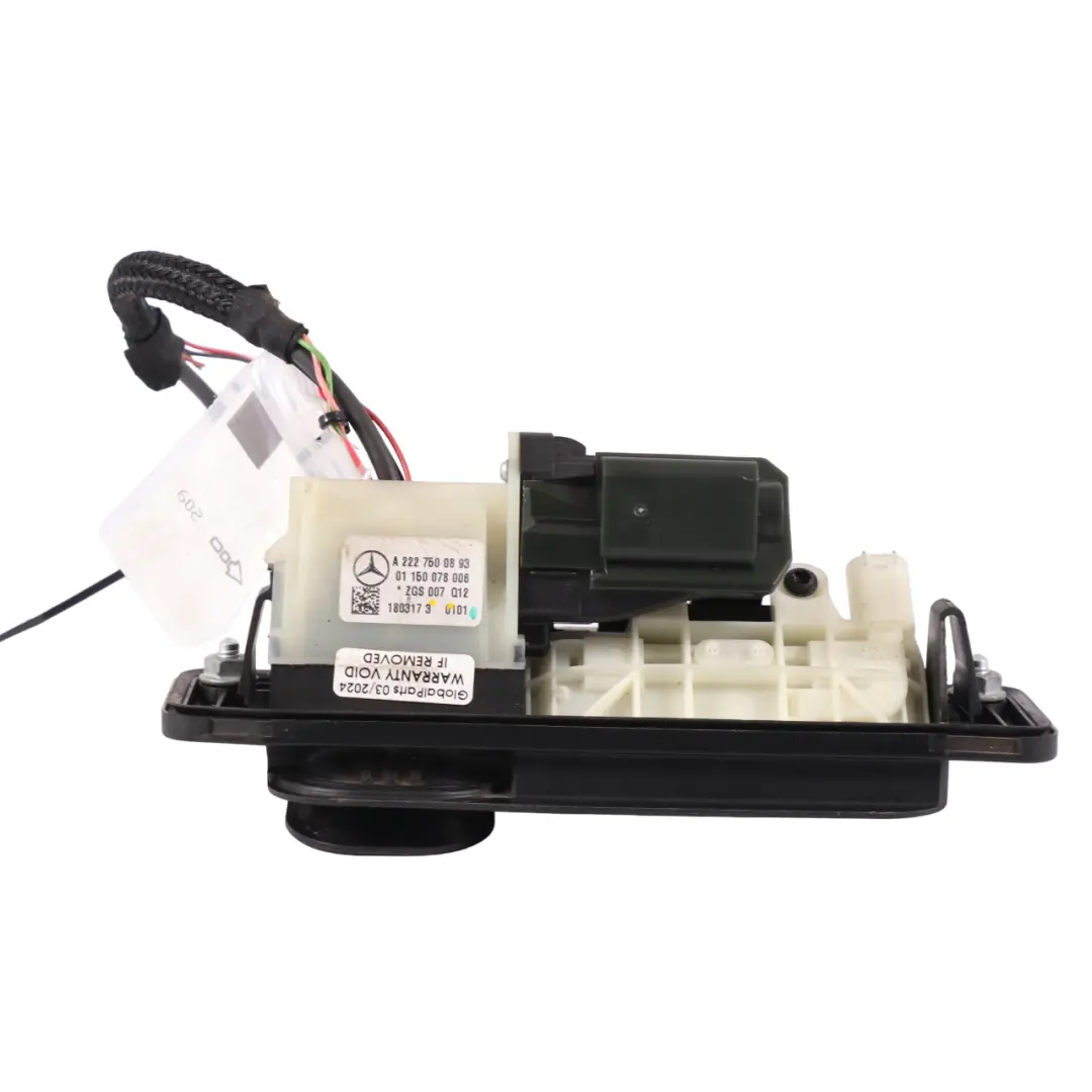 Rear View Camera Mercedes C117 W205 Boot Trunk Handle Open Release - SKU A2227500893-3 - Part number A2227500893