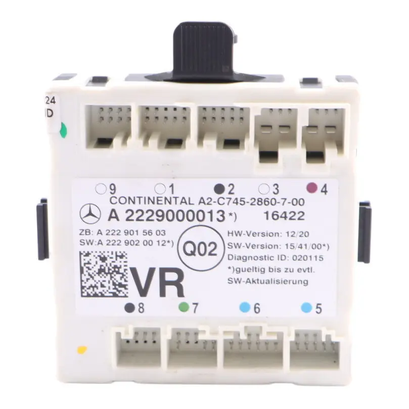 Tür Modul Mercedes W205 X253 Vordertür Rechts Steuergerät für mit Teilenummer A2229000013 Tür Modul Mercedes W205 X253 Vordertür Rechts Steuergerät - SKU A2229000013 - Teilenummer A2229000013