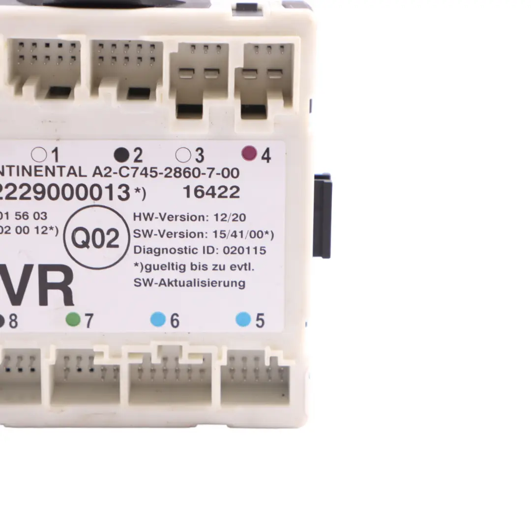 Tür Modul Mercedes W205 X253 Vordertür Rechts Steuergerät für mit Teilenummer A2229000013 Tür Modul Mercedes W205 X253 Vordertür Rechts Steuergerät - SKU A2229000013 - Teilenummer A2229000013