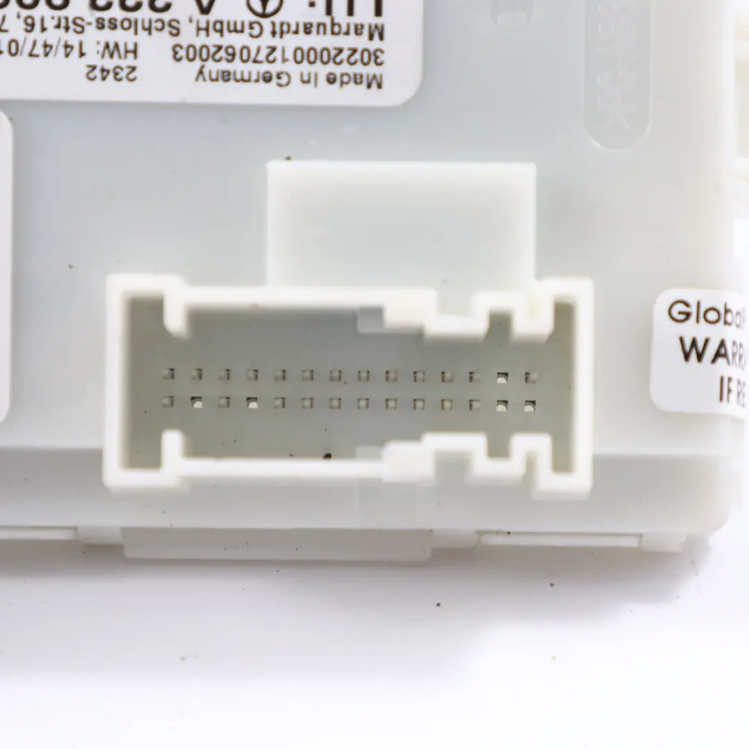  Entry Module Mercedes C253 W205 W213 C238 Keyless Go Control Unit - SKU A2229000016 - Part number A2229000016