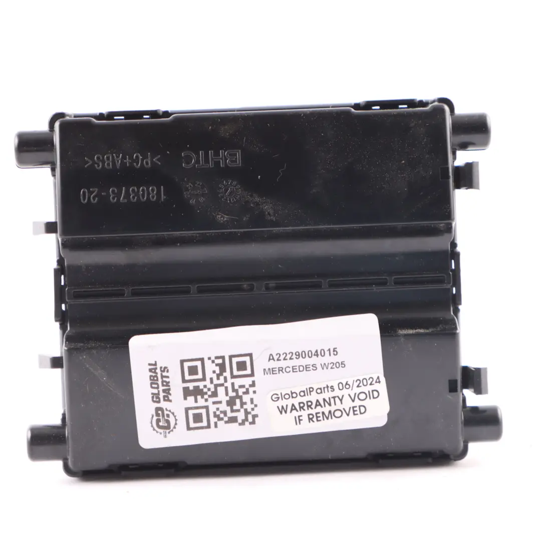 Con Conditioning Module A/C Climate Control Unit to Mercedes W205 Air with Part number A2229004015 Mercedes W205 Air Con Conditioning Module A/C Climate Control Unit - SKU A2229004015 - Part number A2229004015