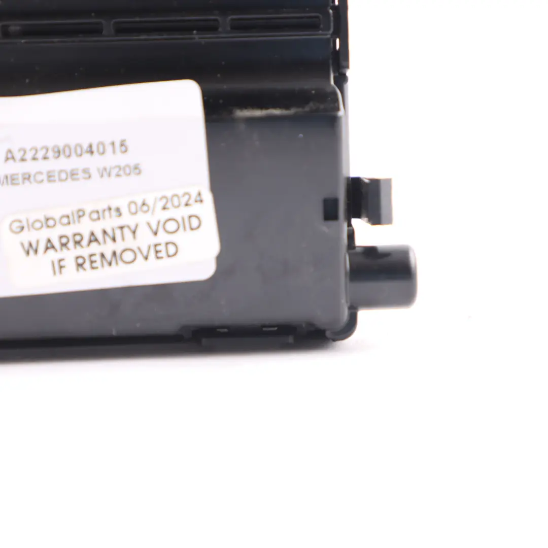 Con Conditioning Module A/C Climate Control Unit to Mercedes W205 Air with Part number A2229004015 Mercedes W205 Air Con Conditioning Module A/C Climate Control Unit - SKU A2229004015 - Part number A2229004015