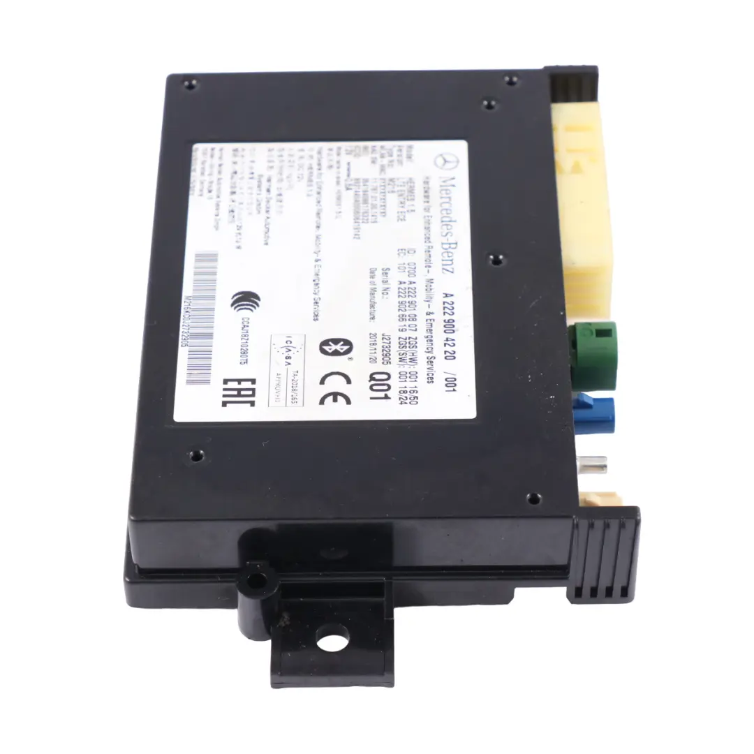 Modulo di comunicazione LTE Telefono Bluetooth per Mercedes GLC X253 con numero di parte A2229004220 Mercedes GLC X253 Modulo di comunicazione LTE Telefono Bluetooth - SKU A2229004220 - Numero di parte A2229004220