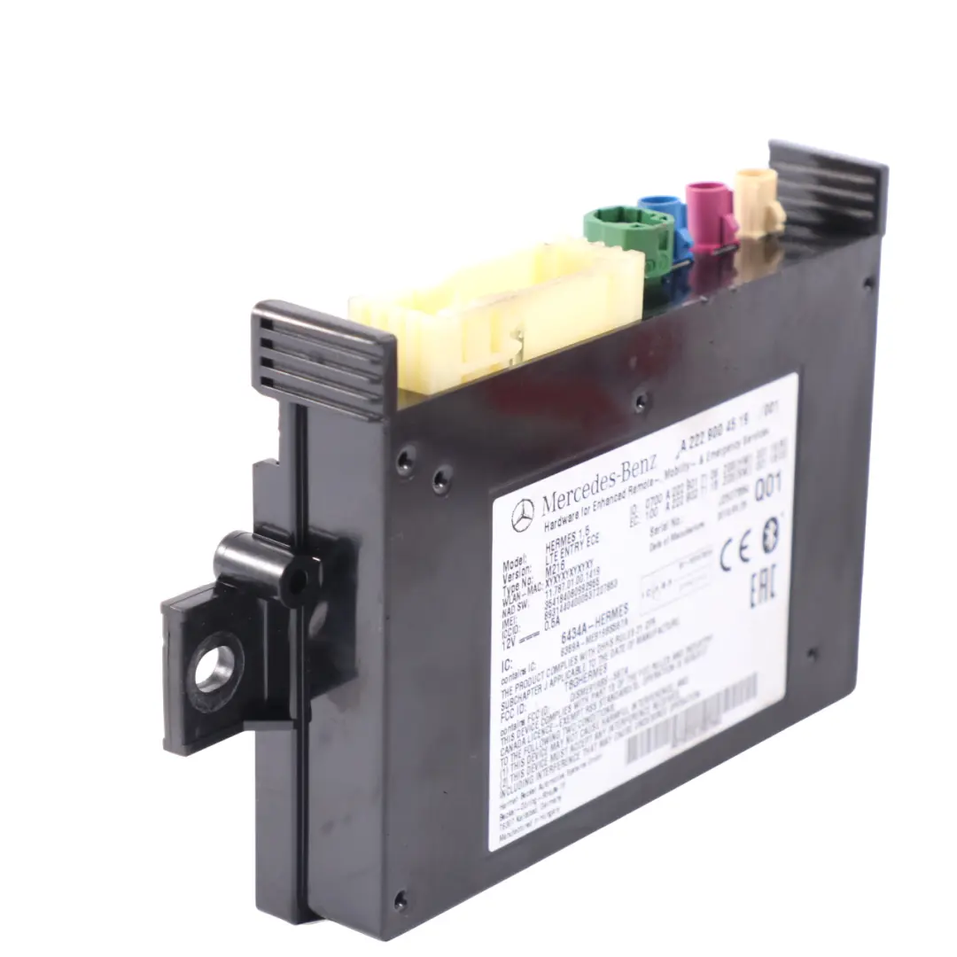 Mercedes R172 C117 W176 Moduł Sterownik Komunikacji Hermes LTE - SKU a2229004519 - Numer Części A2229004519