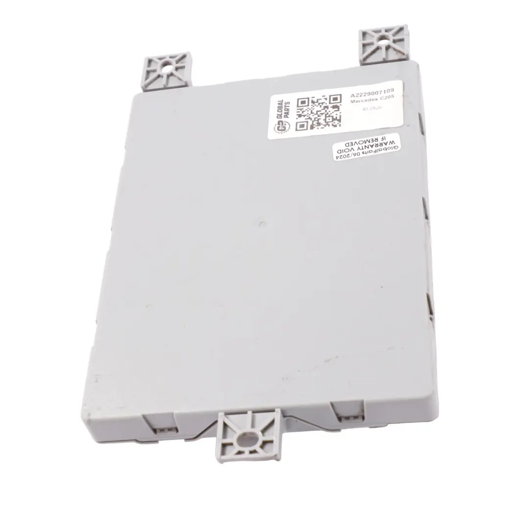 SAM Module Mercedes C205 GLC X253 Coupe Rear Control Unit to with Part number A2229007109 SAM Module Mercedes C205 GLC X253 Coupe Rear Control Unit - SKU A2229007109 - Part number A2229007109