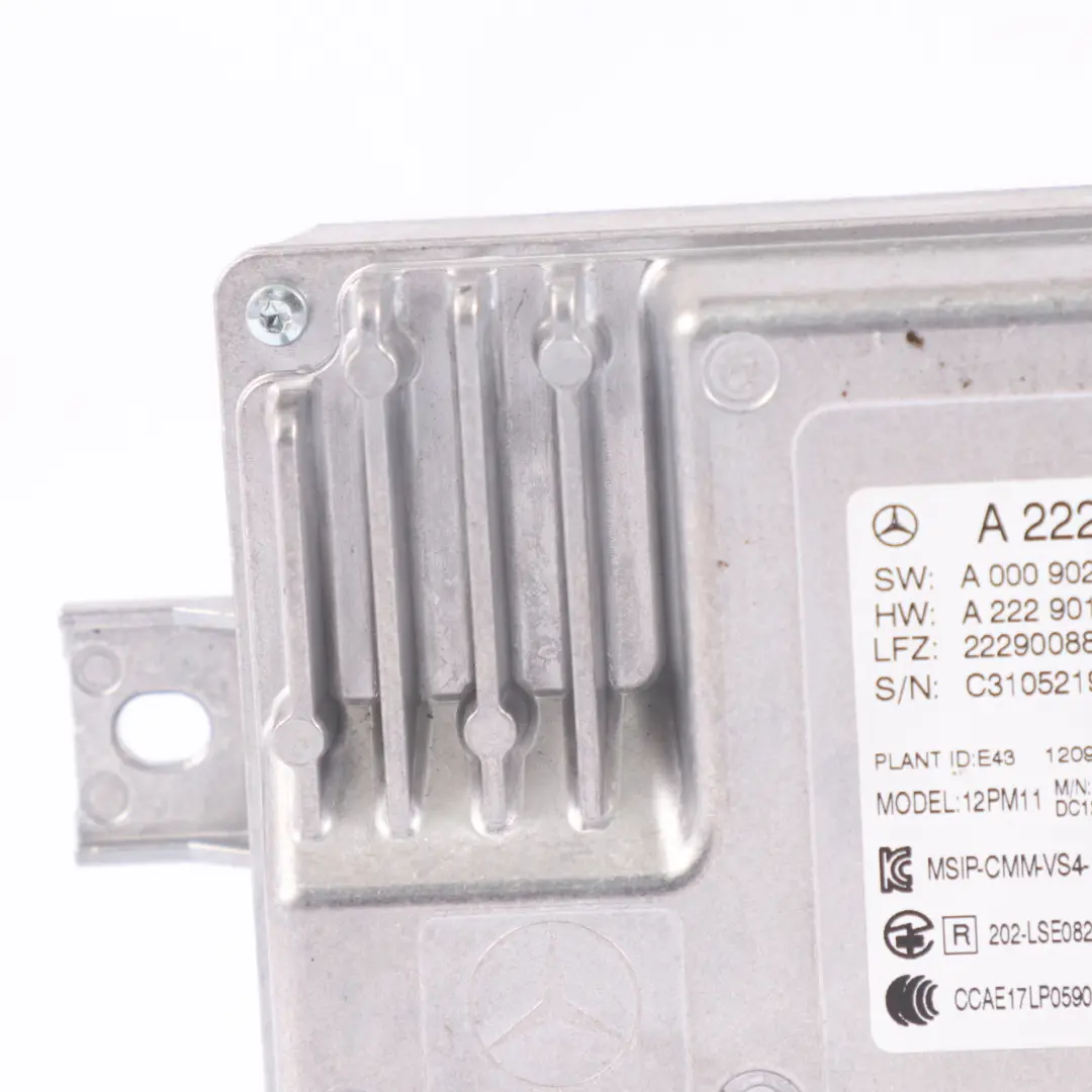 Mercedes W213 Parking Control Unit Camera View Module ECU Parktronic A0009006418 - SKU A2229008816 - Part number A2229008816