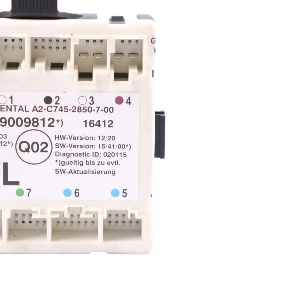  Modulo porta Mercedes A205 X253 C217 anteriore sinistra controllo - SKU A2229009812 - Numero di parte A2229009812
