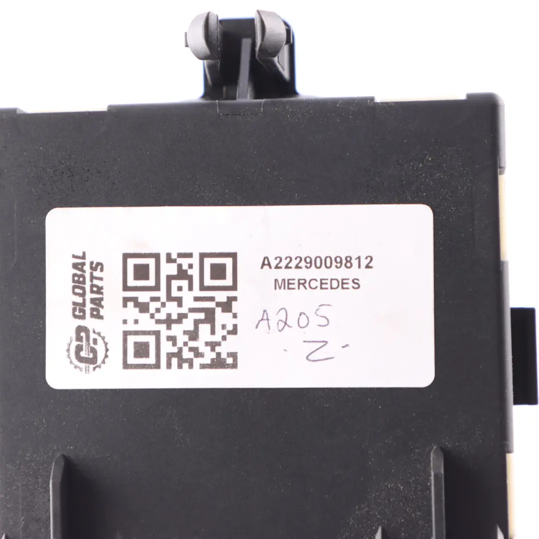 Moduł Sterownik Drzwi Lewy Przód do Mercedes A205 X253 C217 o numerze A2229009812 Mercedes A205 X253 C217 Moduł Sterownik Drzwi Lewy Przód - SKU A2229009812 - Numer Części A2229009812