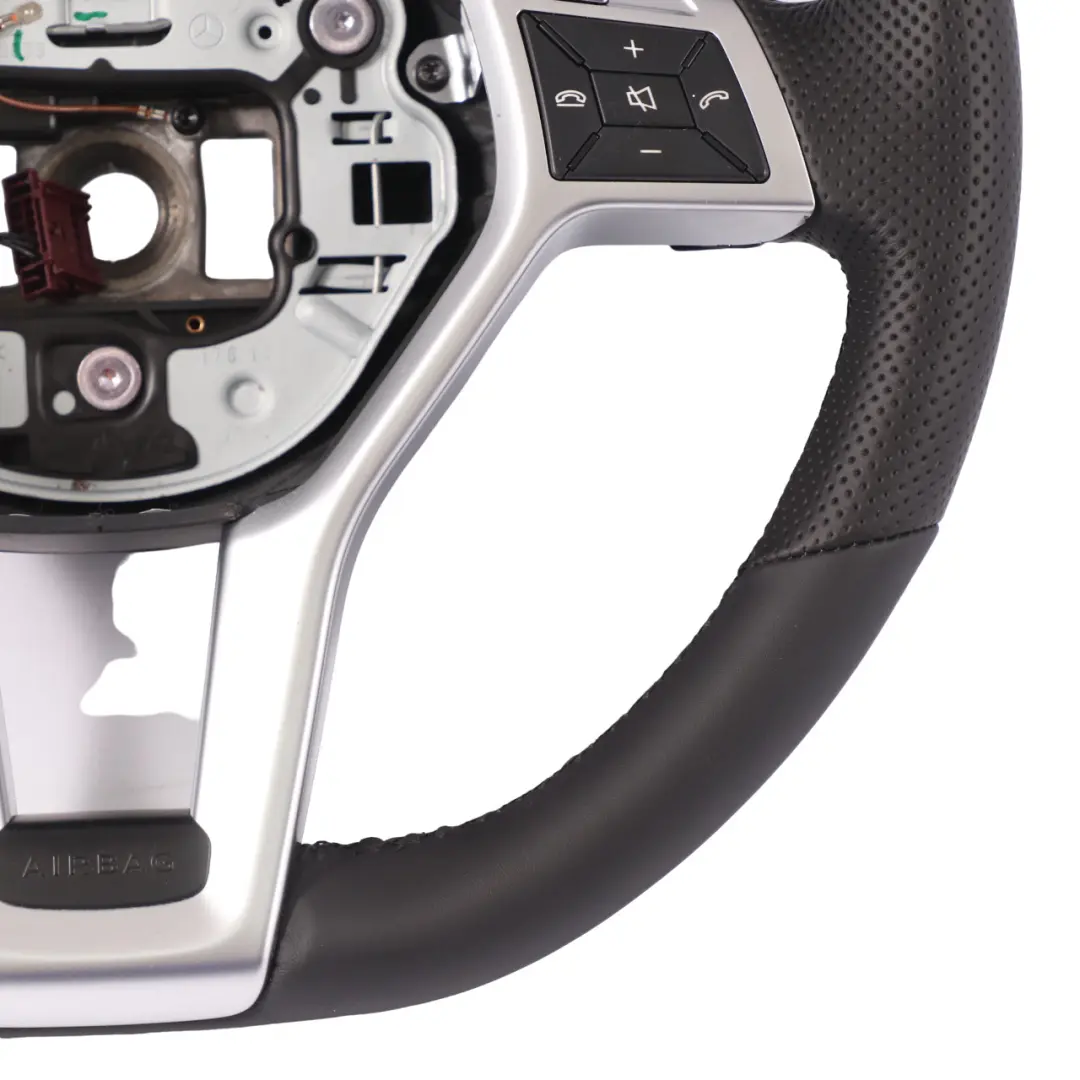 Mercedes SLK R172 Kierownica NOWA Czarna Skóra Łopatki Multifunkcja - SKU A2314600103-1 - Numer Części A2314600103