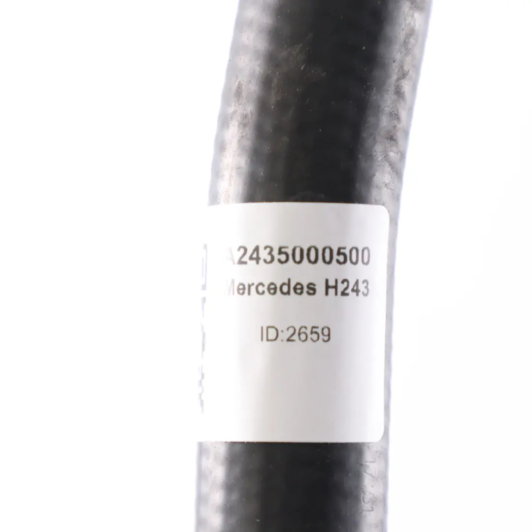 manguera agua radiador refrigeración línea tuberías para Mercedes H243 con número de pieza A2435000500 Mercedes H243 manguera agua radiador refrigeración línea tuberías - SKU A2435000500 - Número de pieza A2435000500