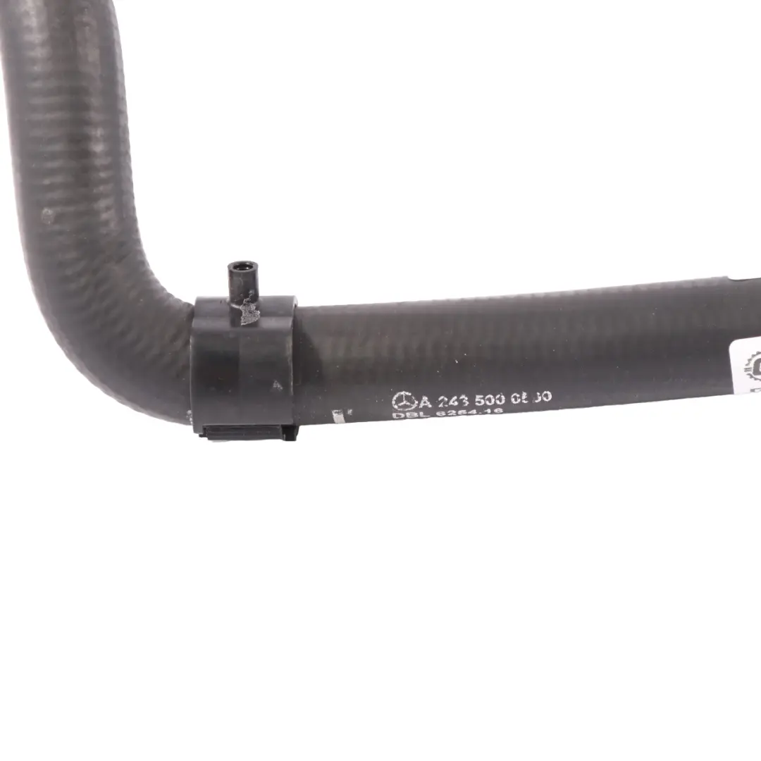 Przewód Płynu Chłodzącego do Mercedes H243 o numerze A2435000500 Mercedes H243 Przewód Płynu Chłodzącego - SKU A2435000500 - Numer Części A2435000500