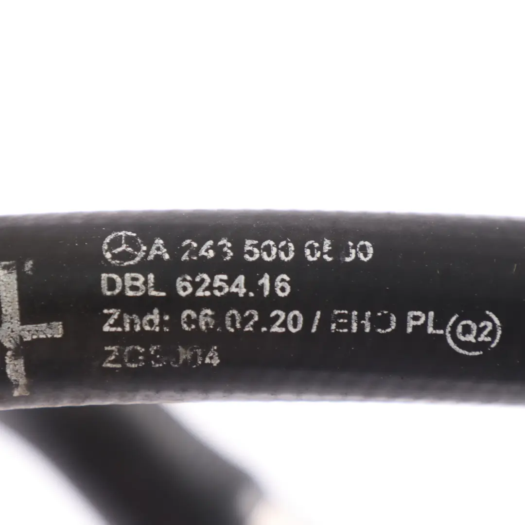 Mercedes H243 Przewód Płynu Chłodzącego - SKU A2435000500 - Numer Części A2435000500