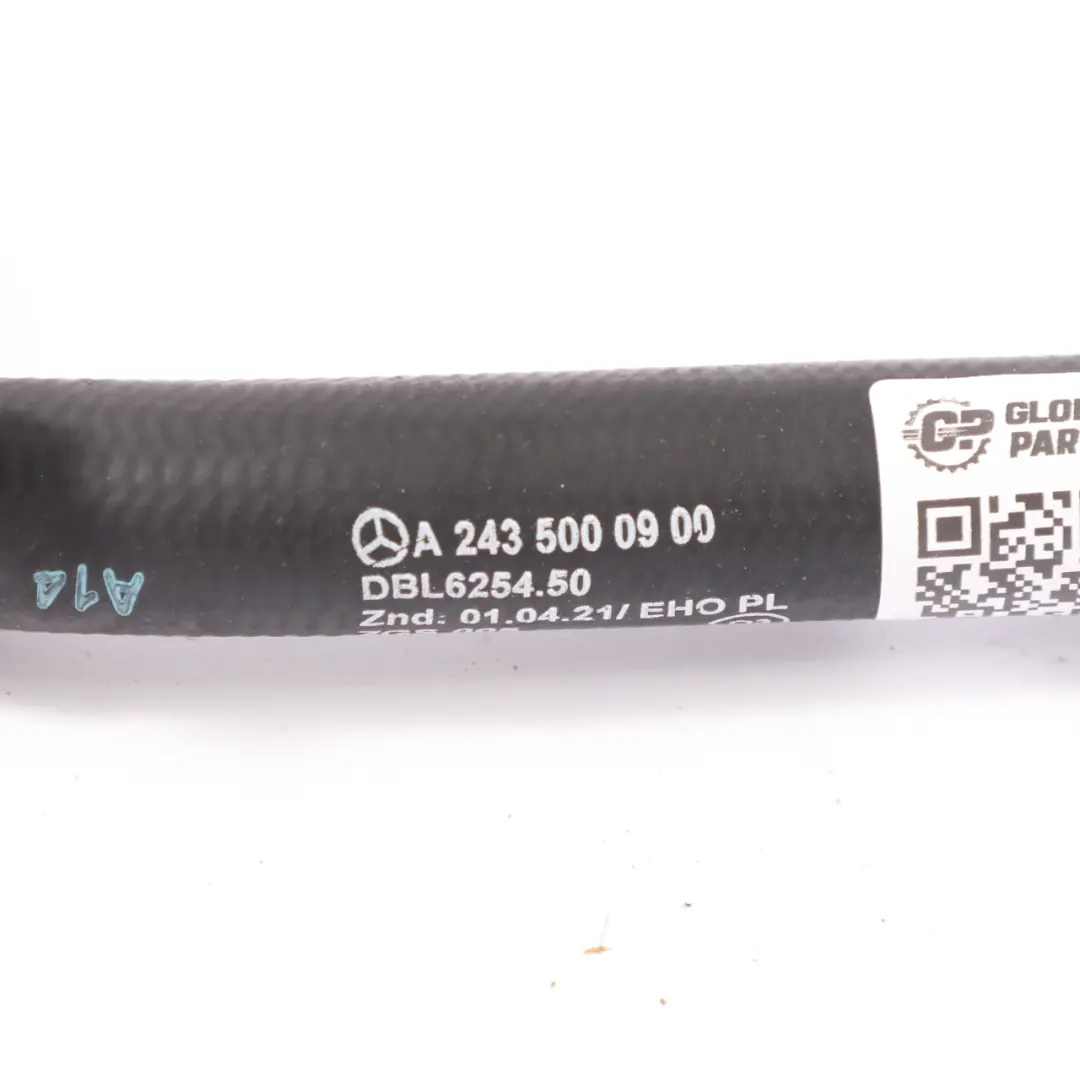 Mercedes H243 Water Hose Radiator Coolant Cooling Pipe Line - SKU A2435000900 - Part number A2435000900